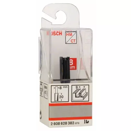 Drážkovací fréza, 8 mm, D1 9 mm, L 19,6 mm, G 51 mm  BOSCH 2608628382