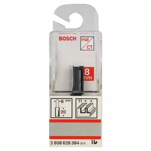 Drážkovací fréza, 8 mm, D1 11 mm, L 19,6 mm, G 51 mm  BOSCH 2608628384