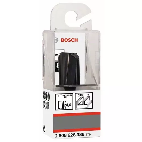 Drážkovací fréza, 8 mm, D1 18 mm, L 24,6 mm, G 56 mm  BOSCH 2608628389
