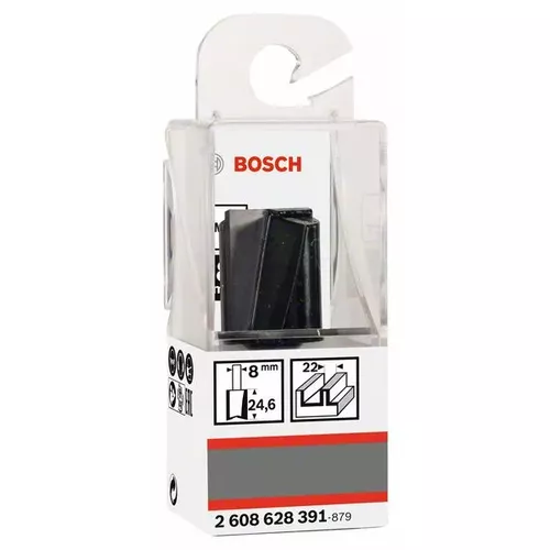 Drážkovací fréza, 8 mm, D1 22 mm, L 25 mm, G 56 mm  BOSCH 2608628391