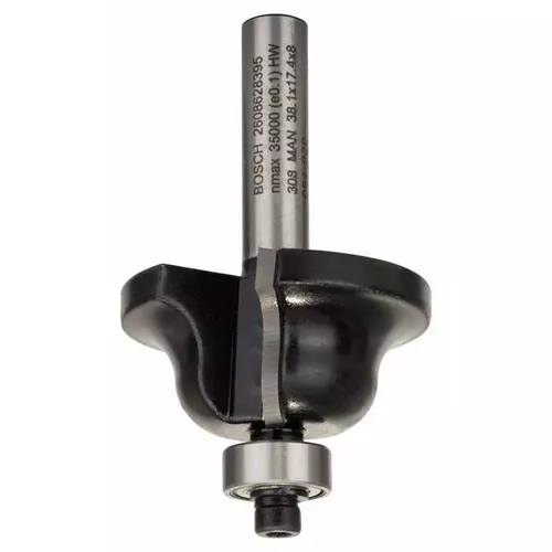 Fréza na tvorbu hran B, 8 mm, R1 6,3 mm, B 12,7 mm, L 17 mm, G 61 mm  BOSCH 2608628395