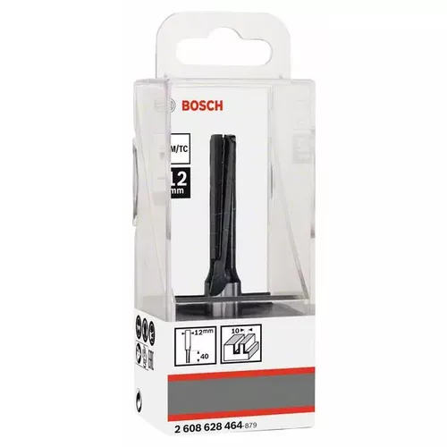 Drážkovací fréza, 12 mm, D1 10 mm, L 40 mm, G 81 mm  BOSCH 2608628464