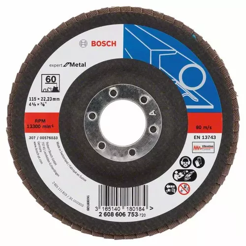 Lamelový brusný kotouč X551, Expert for Metal  BOSCH 2608606753
