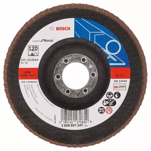 Lamelový brusný kotouč X551, Expert for Metal  BOSCH 2608607347