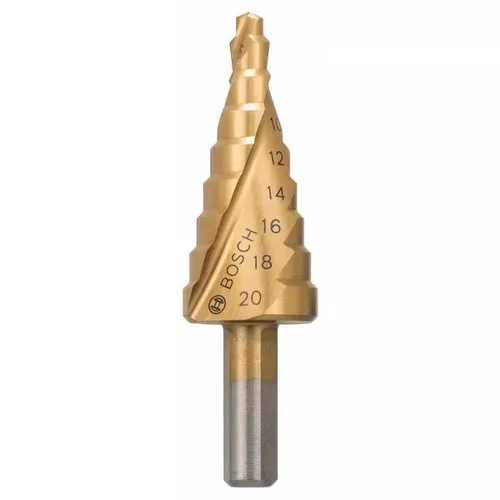 Stupňovité vrtáky HSS-TiN BOSCH 2608597526