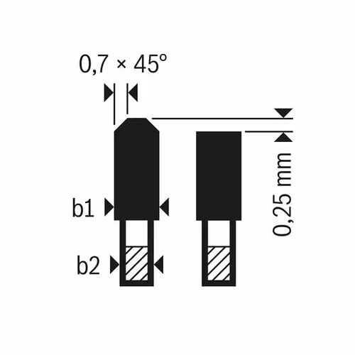Pilový kotouč do okružních pil Best for Laminate BOSCH 2608642135
