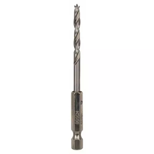 Spirálový vrták do dřeva s šestihrannou stopkou 1/4"  BOSCH 2608595520