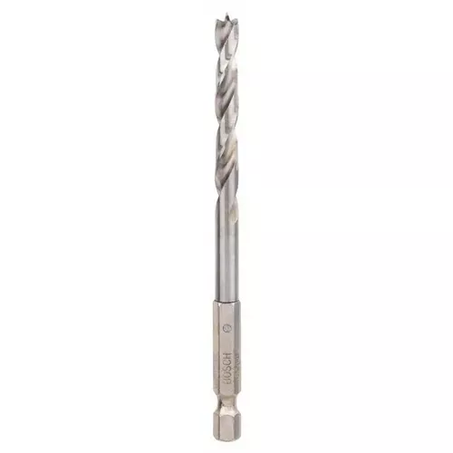Spirálový vrták do dřeva s šestihrannou stopkou 1/4"  BOSCH 2608595522