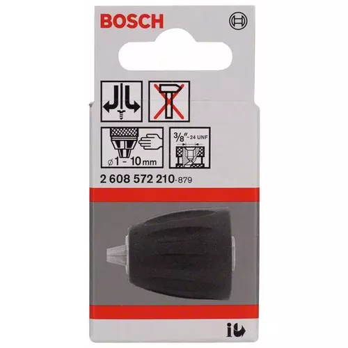 Rychloupínací sklíčidlo 1-10 mm  BOSCH 2608572210