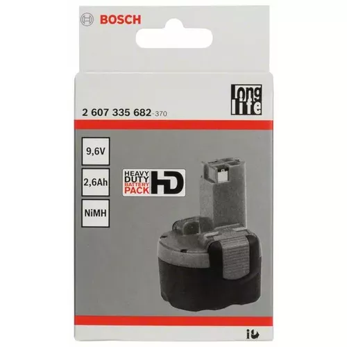 Akumulátor O 9,6 V BOSCH 2607335682