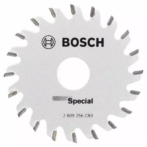 Kruhový pilový kotouč pro ponorné a ruční okružní pily D = 65 mm; Otvor = 15 mm; Počet zubů = 20 BOSCH 2609256C83
