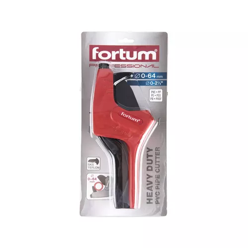 Nůžky na plastové trubky, o 0-64mm, trojúhel. břit FORTUM 4775016