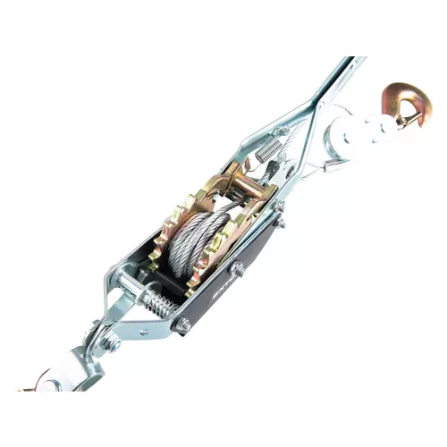 Kladka napínací lanová s pákou "hup-cuk", do 2t/2m lano. 2háky EXTOL PREMIUM 8861322