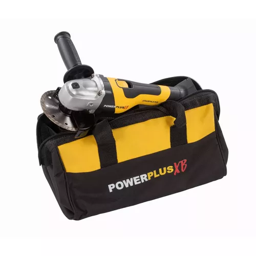 Aku úhlová bruska 115mm 20V 2bat 4,0Ah  plus  8ks přísl Powerplus POWXB20030