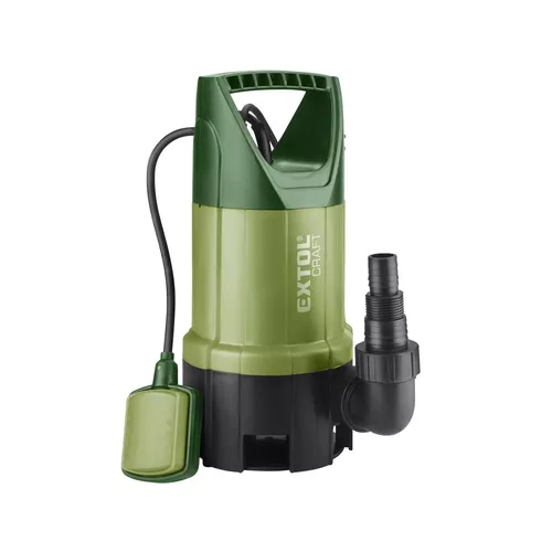 Čerpadlo ponorné na znečištěnou vodu, 400w, 7500l/h EXTOL PREMIUM 414123