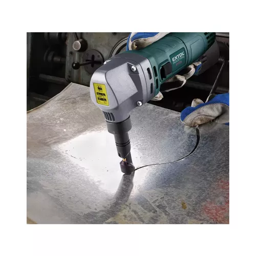 Pošk. obal nůžky na plech, prostřihovačky elektrické, 600w EXTOL INDUSTRIAL 8797206-R