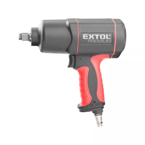 Utahovák rázový, 1/2", kompozit, pneu, 800nm EXTOL PREMIUM 8865016