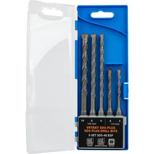 Vrtáky pro kladiva s upínáním SDS-Plus 5-SET SDS-PLUS BSP NAREX