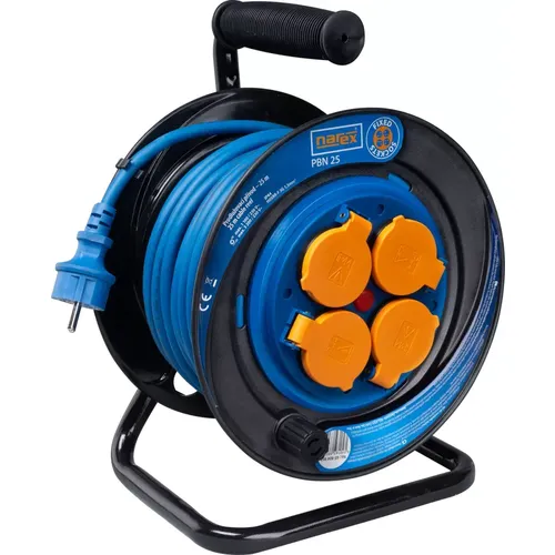 Gumový prodlužovací kabel na bubnu – 25 m PBN 25 NAREX