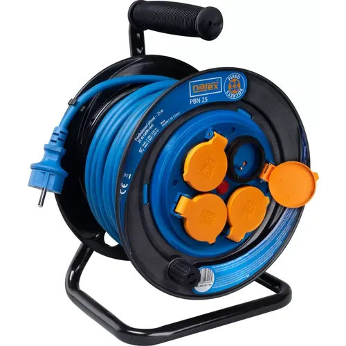 Gumový prodlužovací kabel na bubnu – 25 m PBN 25 NAREX