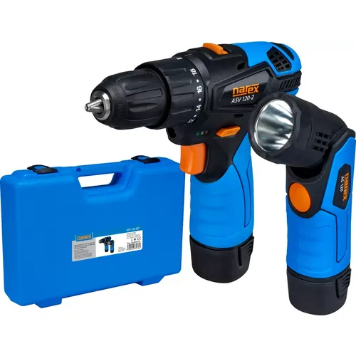 Akumulátorový vrtací šroubovák ASV 122-SET NAREX