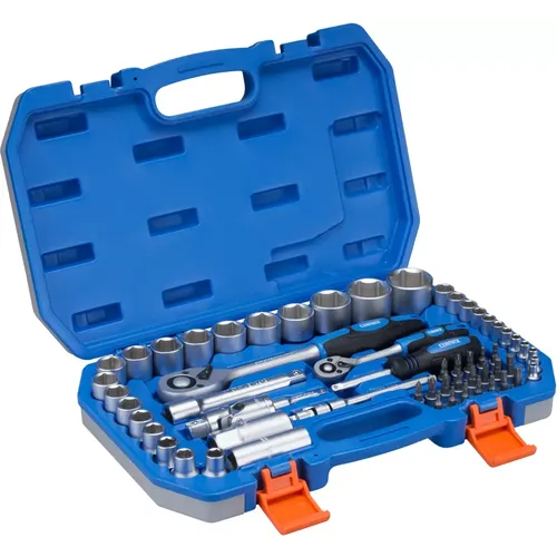 60dílná sada hlavic Industrial-CrV SH 60-1412 NAREX