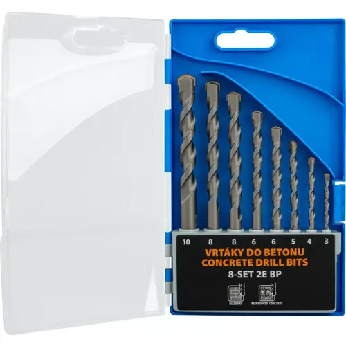 Vrtáky pro příklepové vrtání do betonu 8-SET 2E BP NAREX
