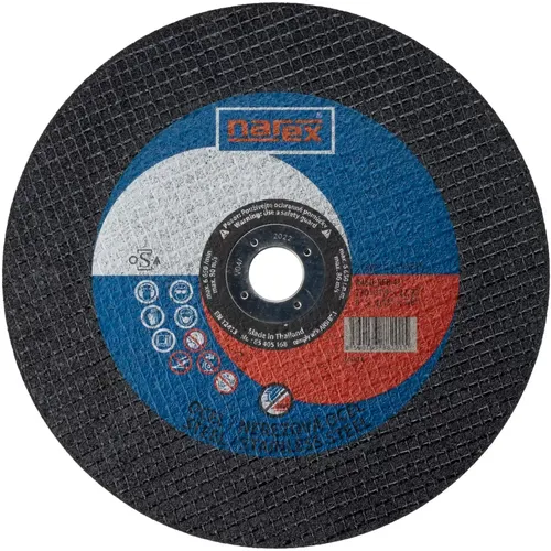 Řezný kotouč 2v1 pro řezání běžné a ušlechtilé oceli SET RK ø 230×1.9×22.2 A 46Q-BFB 41 NAREX