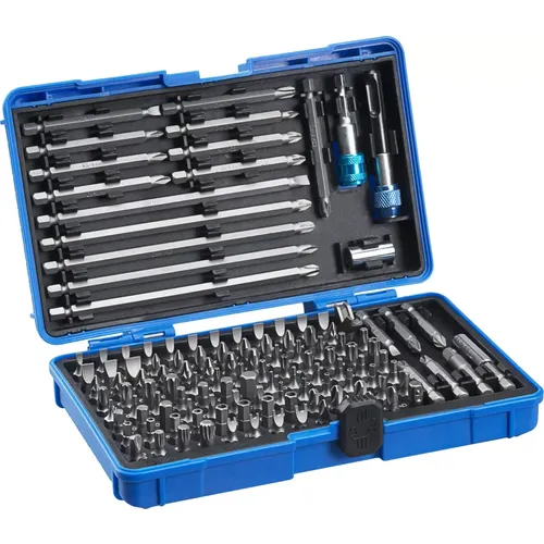 127dílná sada šroubovacích bitů Industrial-CrV 127-Bit Box NAREX