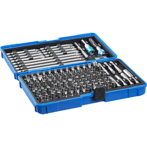 127dílná sada šroubovacích bitů Industrial-CrV 127-Bit Box NAREX