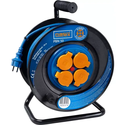 Gumový prodlužovací kabel na bubnu – 50 m PBN 50 NAREX