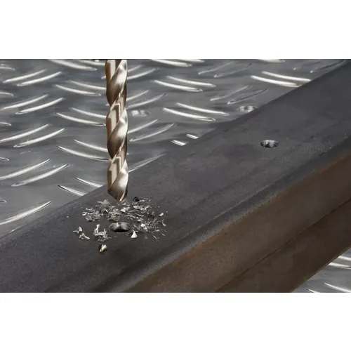 Vybrušované vrtáky pro běžné každodenní vrtání do oceli 25-SET HSS-G MSP NAREX