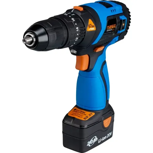 Akumulátorová příklepová vrtačka ASP 202-2B NAREX