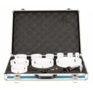 Makita D-75764 sada děrovek BiM 13 ks v hliníkovém kufru