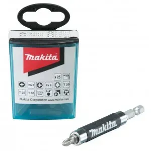 Makita B-48789 sada bitů 1/4" 26 ks s nástavcem 120 mm v blistru