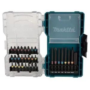 Makita E-07076 sada bitů 1/4" 32 ks v plastové krabičce