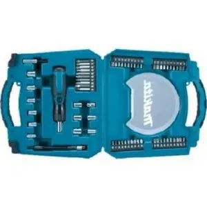 Makita D-42020 sada bitů 1/4" a hlavic se šroubovákem 65 ks v plastovém kufru