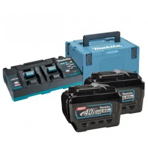 Makita 191Y97-1 sada Li-ion XGT 40V 2xBL4080F+DC40RB+Makpac
