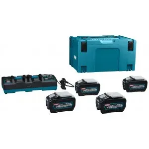 Makita 191U42-2 sada Li-ion XGT 40V 4xBL4050F+DC40RB+Makpac=new PSKGPT4J