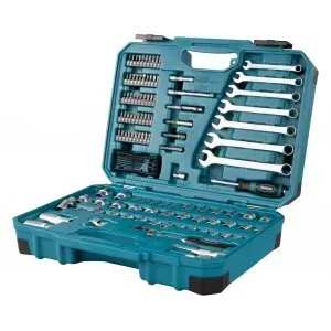Makita E-06616 sada bitů 1/4" a montážních klíčů 120 ks v plastovém kufru