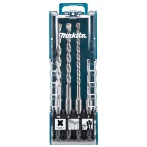 Makita D-74136 sada vrtáků SDS-Plus 4 ks v plastové krabičce