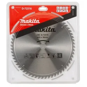 Makita D-72316 kotouč pilový dřevo 305x2.8x30mm 60Z new D-81854