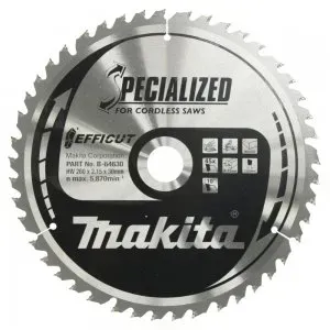 Makita B-64630 kotouč pilový dřevo Efficut 260x2.15x30mm 45Z = old B-64624=newE-27763