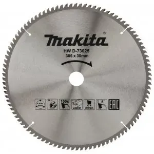 Makita D-73025 kotouč pilový hliník TCT 305x2.8x30mm 100Z new D-81963