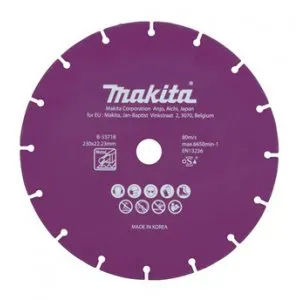 Makita B-53718 kotouč řezný diamantový 230x1.6x22.23mm=new B-55326