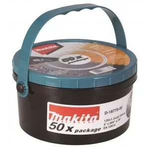 Makita D-18770-50 kotouč řezný nerez 125x1.2x22.23mm, 50ks= new D-65969-50