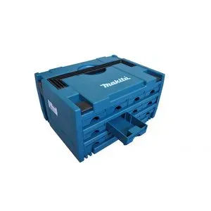 Makita P-84327 Makpac s přihrádkami - 3 řady po čtyřech přihrádkách STOP