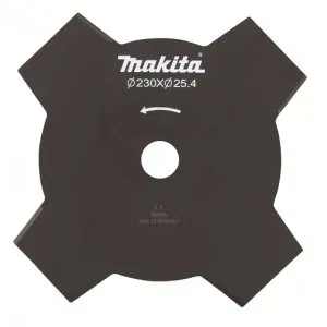 Makita 195150-5 nůž žací 4 zubý 230x25,4x2mm=old729025-2=new1916D2-2