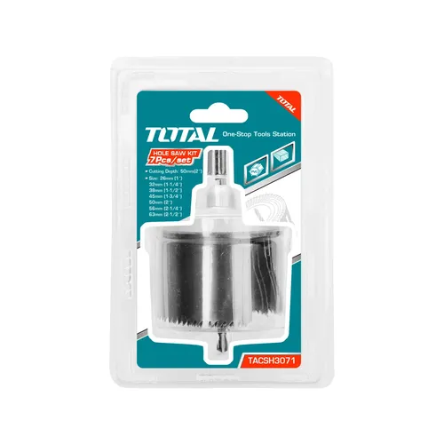 Vykružovací vrtáky do dřeva a sádrokartonu, 7ks TOTAL TACSH3071