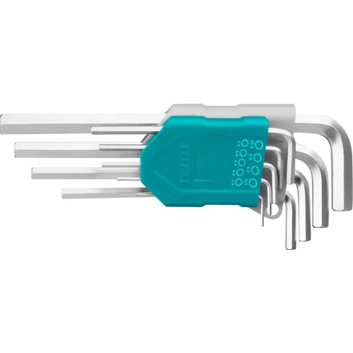 L-klíče hex, sada, industrial TOTAL THT106191